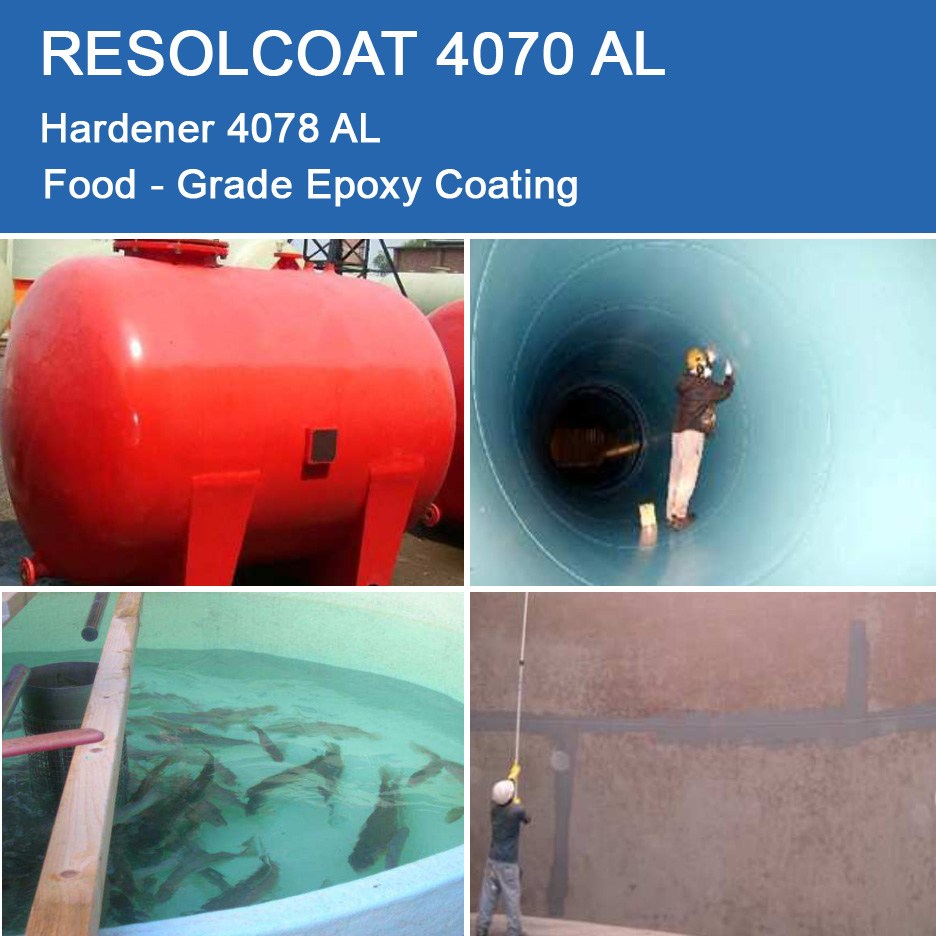 Resoltech 4070 AL. Food - Grade Epoxy Coating