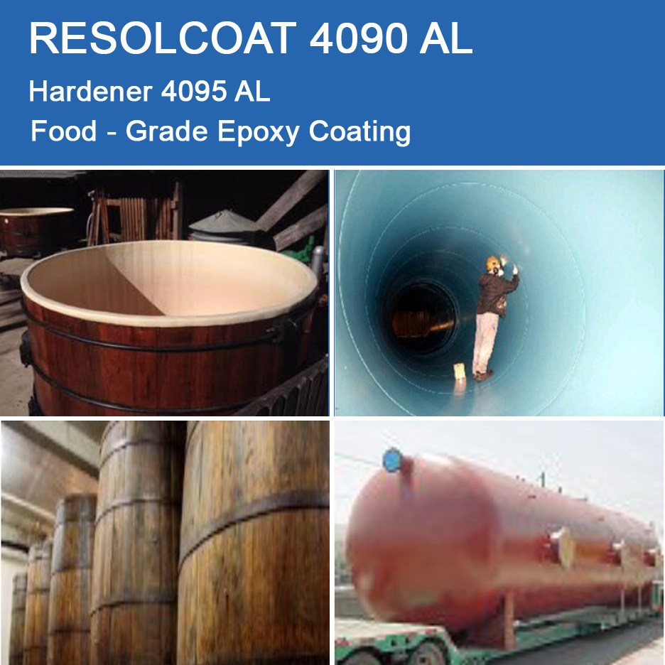 Resolcoat 4090 AL. Food - Grade Epoxy Coating